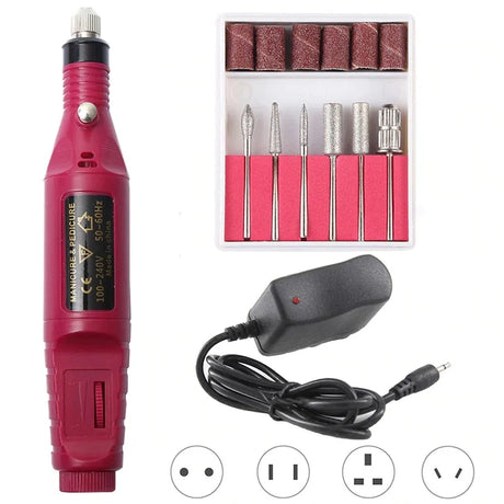 Professional Electric Nail Drill Set